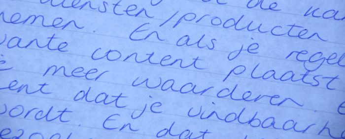 geschreven content